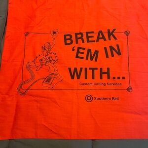 Vintage Bellsouth handkerchief